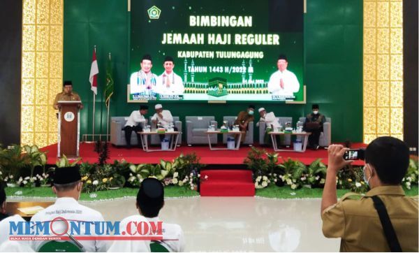 Hadiri Bimbingan Haji, Bupati Tulungagung Minta 388 CJH Ikuti Arahan Pembimbing