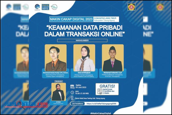 Bahas Pengamanan Data Pribadi di Transaksi Online, Kemenkominfo Kembali Gelar Diskusi di Tulungagung